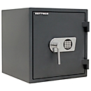 Rottner feuersicherer Wertschutzschrank FireProfi 50 Premium, 32,32 l, Sicherheitsklasse EN 1, Feuerschutz bis 60 min, Elektronikschloss, Stahl, anthrazit
