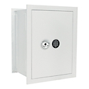 Rottner Wandtresor Stone SE 65 Premium, mit Elektronikschloss, Sicherheitsklasse EN 1, 61 Liter, Stahl, weiss