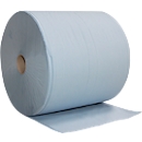 Rouleau de chiffons de nettoyage Basic Line, 2 rouleaux de 1000 feuilles chacun, 2 couches, 380 x 360 mm, bleu 