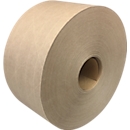 Ruban adhésif humide, renforcé par un treillis &amp; résistant au mûrissement, recyclable, sans colle, brun, 8 rouleaux de L 100 m x l 70 mm chacun