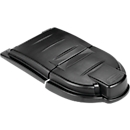 Rubbermaid Deckel Mega Brute für Sammelbehälter 454 l, B 704,9 x T 765,2 x H 482,6 mm, LDPE, schwarz