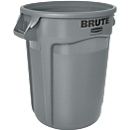 Rubbermaid Wertstoffsammler Brute, rund, Ø 495 x H 580 mm, 75 l, Kunststoff, grau