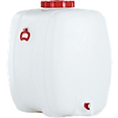 Ruimtebesparende tank 300 l, ovaal
