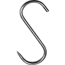 S-hook, stainless steel, 5 pieces