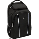 Sac à dos Business WEDO, polyester, compartiments pour Notebook/tablette, Dossier rembourré, 28 L, noir