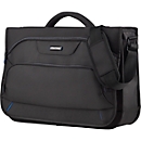 Sac message Solar LIGHTPAK, avec poignée, avec compartiment pour ordinateur portable, polyester, noir