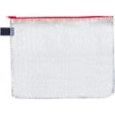 Sachets de collecte à fermeture éclair, pour format DIN B6, L 230 x H 183 mm, rouge, 10 pièces