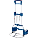 Sackkarre RuXXac-cart Business, bis 125 kg, elastisches Spannband, Bockrollen, Aluminium/Stahlrohr/Kunststoff, blau-rot-silber