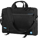 Sacoche pour ordinateur portable LIGHTPAK®, 3-en-1, pour 1 ordinateur portable jusqu'à 15.6'', compartiment principal &amp; poche zippée, bandoulière détachable, PET recyclé, noir