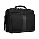 Sacoche pour ordinateur portable Wenger Legacy, ordinateur portable jusqu'à 15", 2 compartiments principaux, organiseur, fixation trolley, L 410 x H 300 x L 110 mm, 15 l, polyester, noir