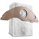 Sacs à filtrer Kärcher, pour aspirateur à sec/à eau NT 22/1 AP L & NT 22/1 AP TE L Kärcher, catégorie de poussière L, 5 p., matière non-tissée, blanc