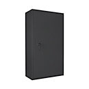 Safe Lyra 18, klasse I volgens EN 1143-1, 341 l, deur rechts draaiend, dubbelbaardsluiting, 4 etages, B 850 x D 420 x H 1550 mm, grafietgrijs RAL 7024