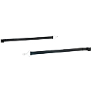 Safety rubber belt for roll boxes, black