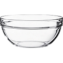 Saladier en verre, empliable, Ø 105 x H 48 mm, 0,21 litres, 6 p.