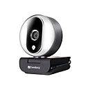 Sandberg Streamer USB Webcam Pro - Livestream-Kamera - Farbe - 2 MP - 1920 x 1080 - 720p, 1080p