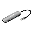 Sandberg USB-C Dock HDMI+3xUSB+PD 100W - Dockingstation - USB-C - HDMI