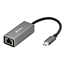 Sandberg USB-C to Network Converter - Netzwerkadapter - USB-C - Gigabit Ethernet