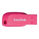 SanDisk Cruzer Blade - USB-Flash-Laufwerk - 16 GB - USB 2.0 - Electric Pink
