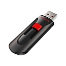 SanDisk Cruzer Glide - USB-Flash-Laufwerk - 256 GB - USB 2.0 - Schwarz, Rot