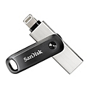SanDisk iXpand Go - USB-Flash-Laufwerk - 64 GB - USB 3.0 / Lightning - für Apple iPad/iPhone (Lightning)