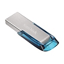 SanDisk Ultra Flair - USB-Flash-Laufwerk - 64 GB - USB 3.0 - Blau