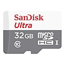 SanDisk Ultra - Flash-Speicherkarte (microSDHC/SD-Adapter inbegriffen) - 32 GB - Class 10 - microSDHC UHS-I