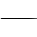 SapiSelco Colliers de serrage SEL.FIT, L 100 x l 2,5 mm, PA 6.6 noir, charge de traction 80N, 100 pièces