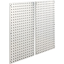 Schäfer Shop Genius geperforeerde rasterwandset voor FS reinigingsmiddelenkasten, 2 wanden, verzinkt plaatstaal, voor kastdiepte 520 mm
