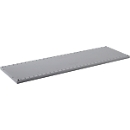 Schäfer Shop Genius legbord FS, voor FS kasten, gegalvaniseerd staal, B 1281 x D 592 x H 30 mm, tot 150 kg
