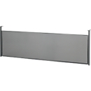 Schäfer Shop Genius Rückseitenblende, für Schreibtisch B 1800 mm, H 466 mm, anthrazit