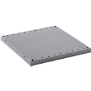 Schäfer Shop Genius shelf FS, for FS cabinets, galvanized steel, W 484 x D 486 x H 30 mm, up to 50 kg