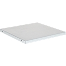 Schäfer Shop Genius Tablette pour armoires FS, tôle d'acier galvanisée, L 1281 x P 392 x H 30 mm, jusqu'à 150 kg