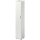 Schäfer Shop  Genius Vleugeldeurkast TETRIS WOOD, 6 ordnerhoogten, B 400 x D 421 x H 2270 mm, hoogte incl. glijders, deur links, lichtgrijs 