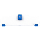 Schäfer Shop Pure Cover hoog voor Eurobox-serie Economy 600 x 400 met open voorkant, kunststof, blauw