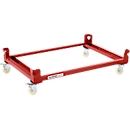 Schäfer Shop Pure pallet undercarriage on wheels, L 1210 x W 805 mm