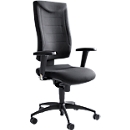 Schäfer Shop Pure Silla de oficina SSI Proline P1, mecanismo sincronizado, con reposabrazos y soporte lumbar, asiento ergonómico,