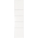 Schäfer Shop Rückenschilder beidseitig, Rückenbreite 80 mm, Einsteckschild, 10 Stück, weiß