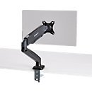 Schäfer Shop Select bras de moniteur MX8-112, pour 1 écran jusqu'à 32″ &amp; jusqu'à 8 kg, inclinaison/pivotement/rotation, hauteur réglable, guide-câble, VESA, pince de table.