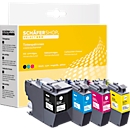 Schäfer Shop Select Cartouches d'encre, remplace Brother LC-3219 XL, Mixpack, noir, cyan, jaune, magenta