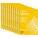 Schäfer Shop Select Collegeblöcke, DIN A4, 80 Blatt, kariert, 10 Stück