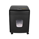 Schäfer Shop Select Destructeur de documents SH1023-A CC, entièrement automatique, coupe de particules 4 x 12 mm, P-4, 23 l, capacité de coupe de 10-120 feuilles, avec roulettes pivotantes