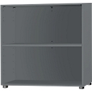 Schäfer Shop Select Étagère, 2 HC, L 800 x P 420 x H 788 mm, graphite