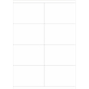 Schäfer Shop Select Étiquettes multifonctionnelles universelles, 105,0 x 70,0 mm, adhésif permanent, 800 p.