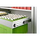 Schäfer Shop Select hangframe, 2 rijen, 1200 mm breed, lichtgrijs