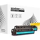 Schäfer Shop Select Lot éco 2 toners  compatibles avec 128a HP, noir