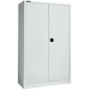 Schäfer Shop Select Materialschrank MSI 2512 S, B 1200 x T 500 x H 1935 mm, lichtgrau/lichtgrau 