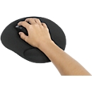 Schäfer Shop Select Mousepad, ergonomisch, Gel-Handgelenkauflage, B 225 x T 245 x H 21 mm, Stoffoberfläche, schwarz