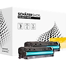 Schäfer Shop Select Pack économique 2 toners  compatibles avec 304A (CC530A) HP, noir