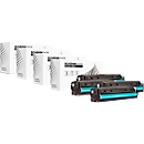 Schäfer Shop Select Pack économique 4 cassettes de toner CB540/541/542/543 , cyan, magenta, jaune, noir