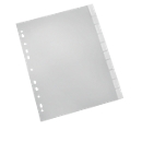 Schäfer Shop Select  PP-indexbladen met verwisselbare tabs, gebruik naar eigen inzicht, cijfers 1-10, losbladig